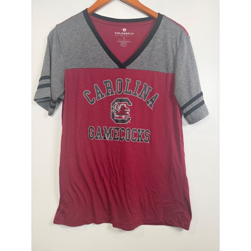 Women's‎ South Carolina Gamecocks Tee Shirt Large Fan Gear NCAA College Sports